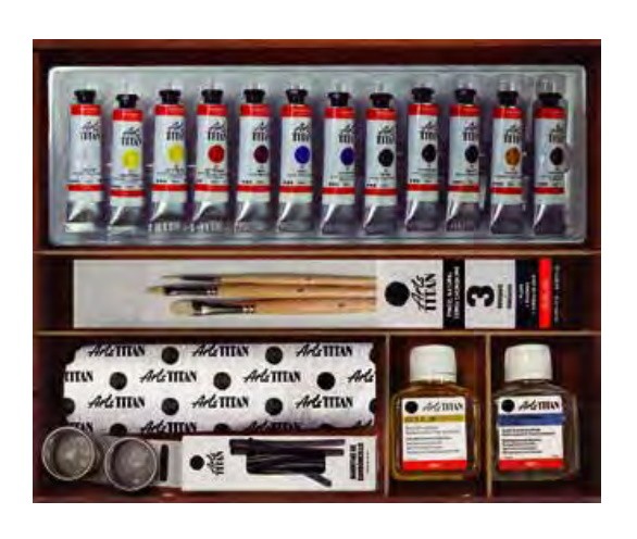 CAJA OLEO TITAN 12 TUBOS 20ml