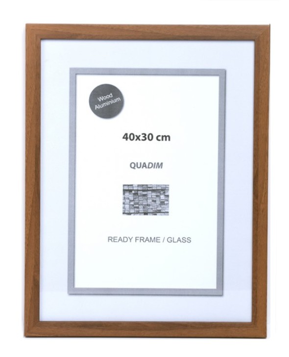MARCO NATURE NOGAL 40x30