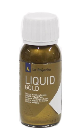 PINTURA METÁLICA 50ml-ORO LIMÓN