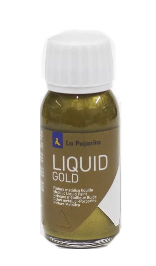 PINTURA METÁLICA 50ml-ORO VERDOSO