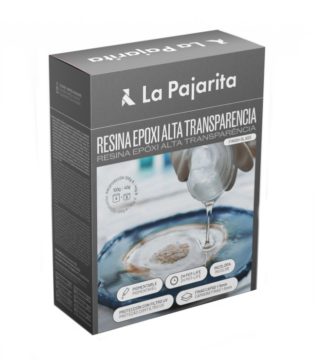 RESINA EPOXI 175ml ALTA TRANPARENCIA