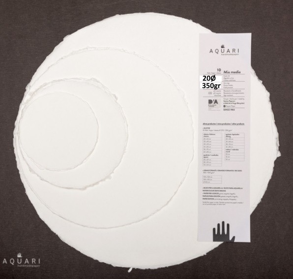 PACK AQUARI 20Ø 350gr. 10 HOJAS