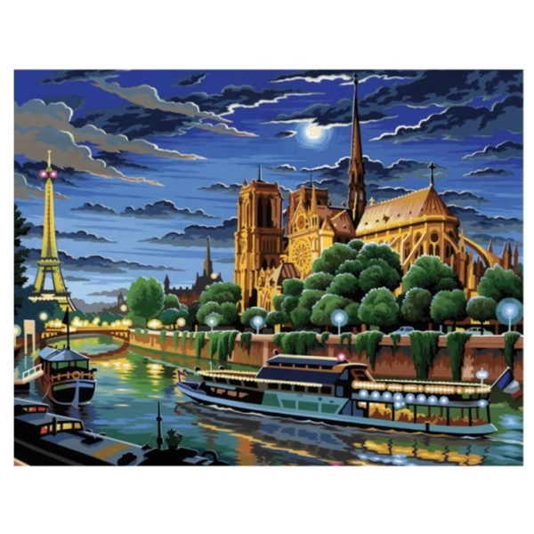 PINTAR POR NUMEROS-NOTRE DAME
