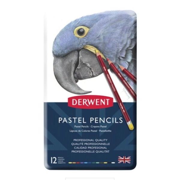 DERWENT PASTEL 12 COLORES