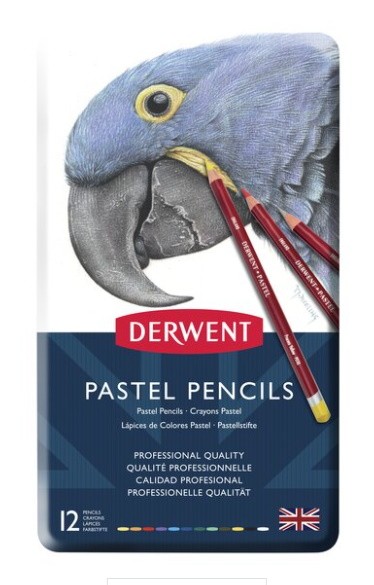 DERWENT PASTEL 12 LAPICES