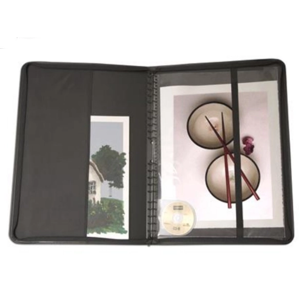 CARPETA CON ANILLAS Y FUNDAS