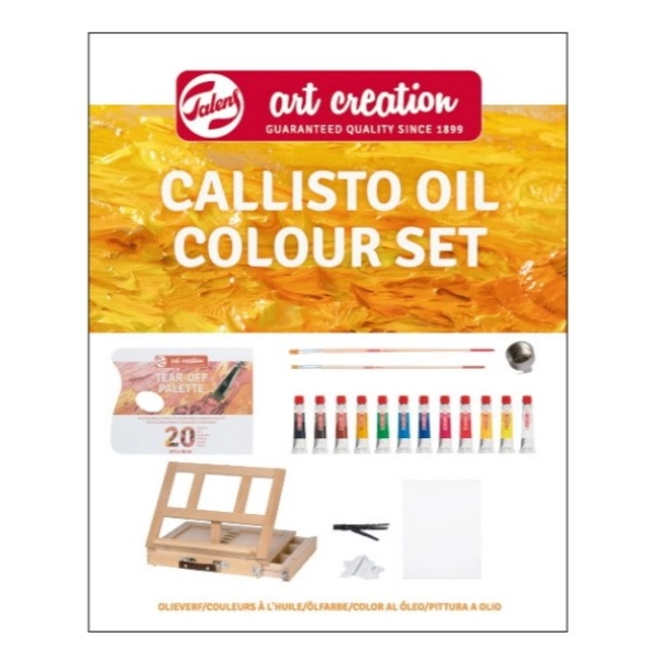 CAJA CABALLETE OLEOS CALLISTO