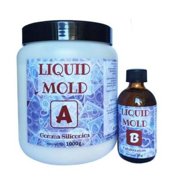 SILICONA LÍQUIDA PARA MOLDES 1 KG.