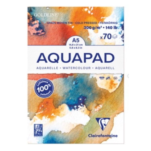 BLOC AQUAPAD A5 250g.70 hojas