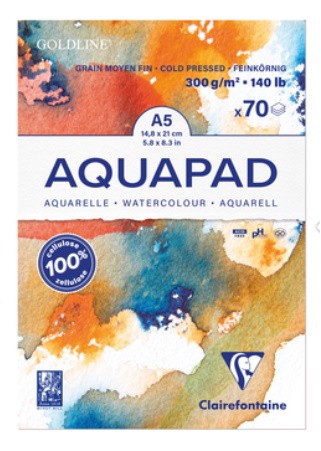BLOC AQUAPAD A5 250g.70 hojas
