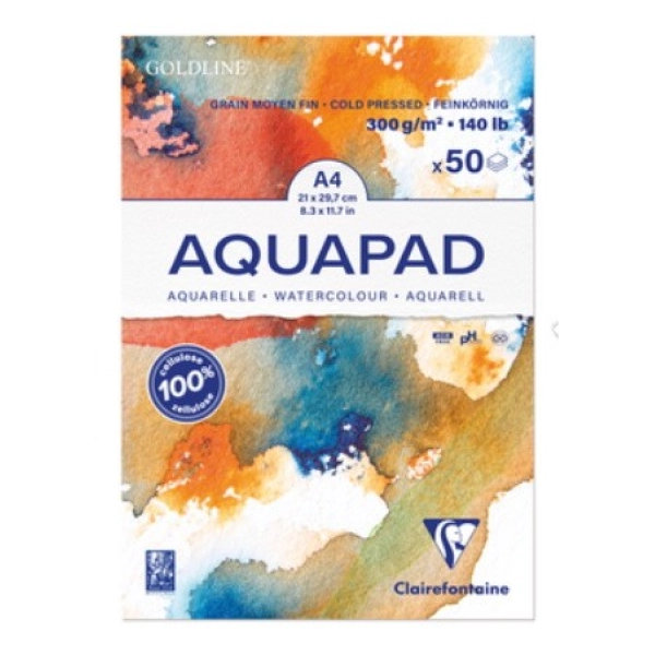 BLOC AQUAPAD A4 250g.50 hojas