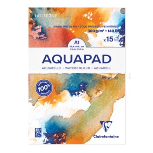 BLOC AQUAPAD A1 250g.15 hojas