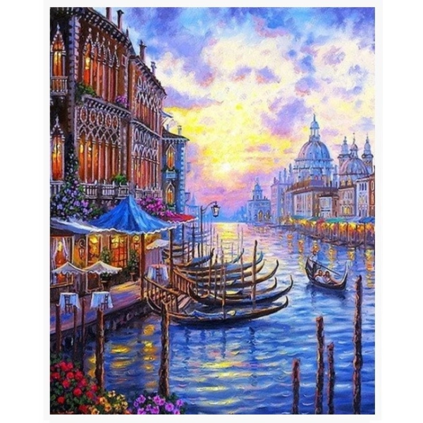 PINTAR POR NUMEROS-VENECIA