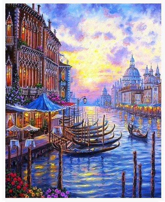 PINTAR POR NUMEROS-VENECIA