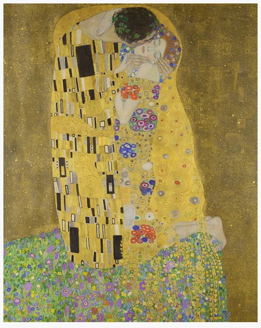 PINTAR POR NUMEROS-BESO DE KLIMT