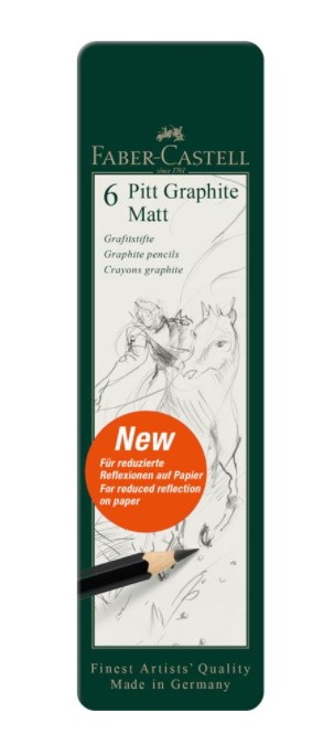 FABER MATT 6 LAPICES GRAFITO