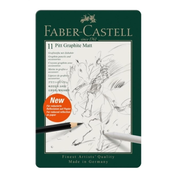 FABER MATT 8 LAPICES GRAFITO