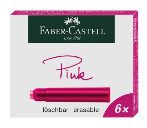 CARTUCHOS ESTILOGRÁFICA-ROSA