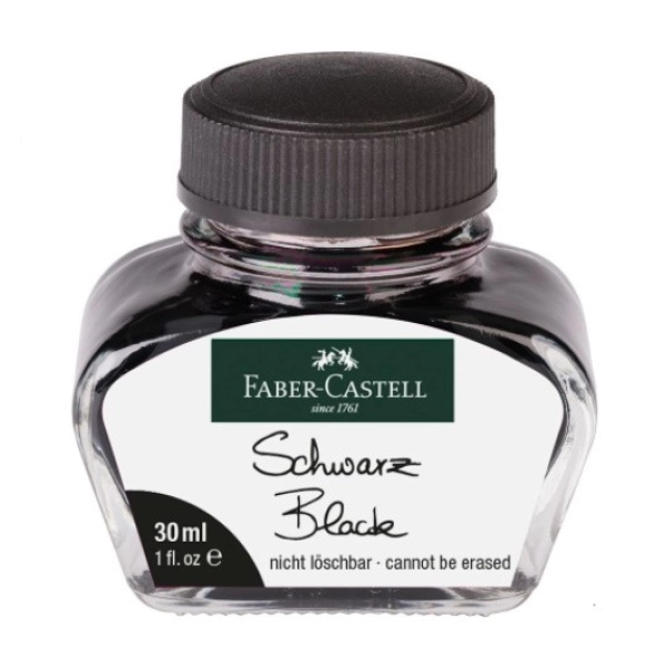 TINTA FABER-CASTELL 30ml-NEGRO