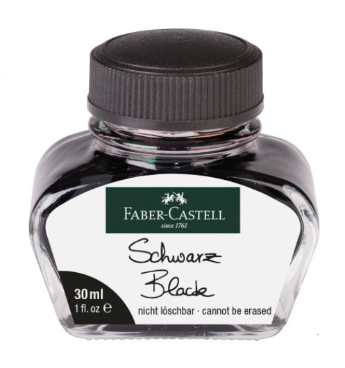 TINTA FABER-CASTELL 30ml-NEGRO