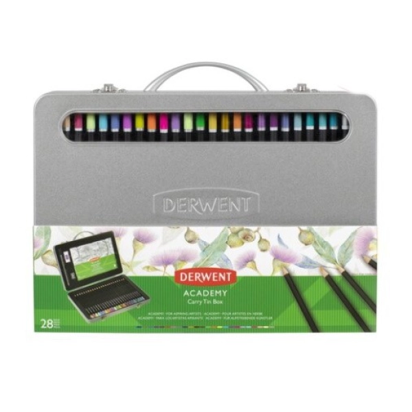 DERWENT ACADEMY ESTUCHE 28 PIEZAS