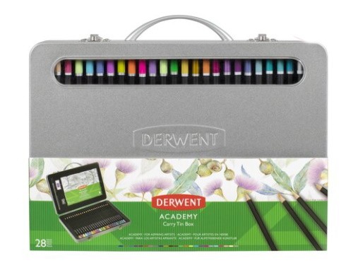 DERWENT ACADEMY ESTUCHE 28 PIEZAS