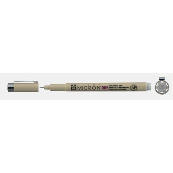 PIGMA MICRON 005-GRIS CLARO