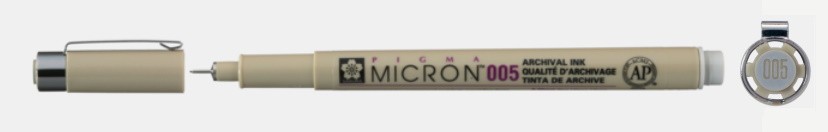 PIGMA MICRON 005-GRIS CLARO