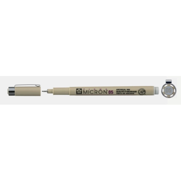 PIGMA MICRON 05-GRIS CLARO