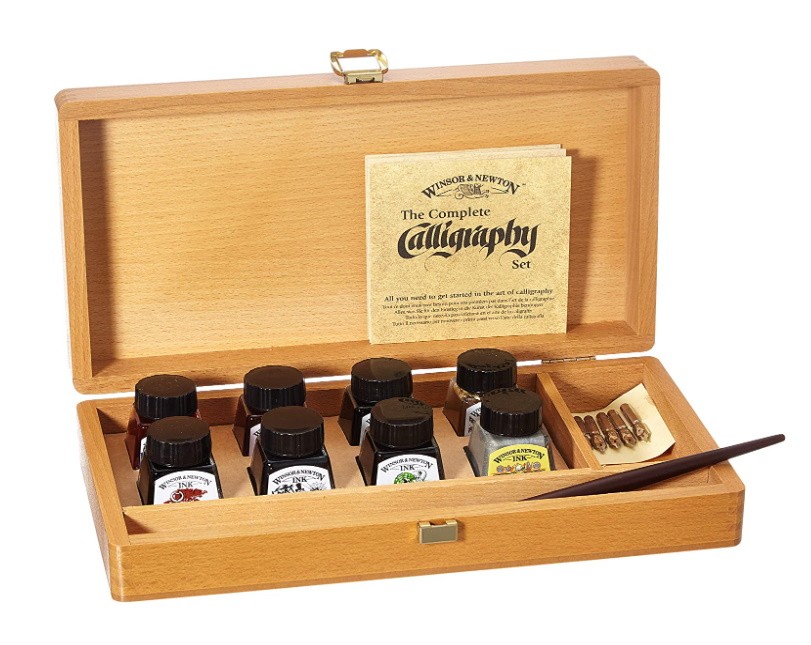 CAJA DE CALIGRAFIA WINSOR&NEWTON