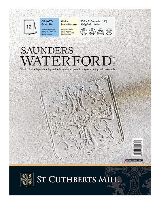 BLOC SAUNDERS 300g.GF 31x23 12 HOJAS