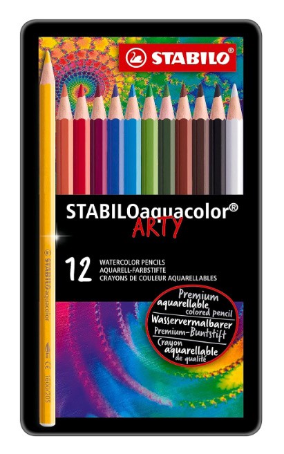 AQUACOLOR ESTUCHE 12 LAPICES ACUARELABLES