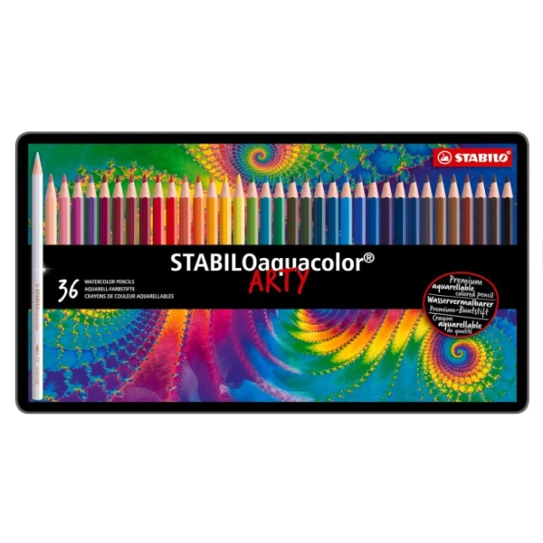 AQUACOLOR ESTUCHE 36 LAPICES ACUARELABLES