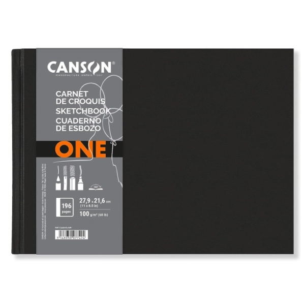 BLOC ONE CANSON 100g.28x21 100 hojas