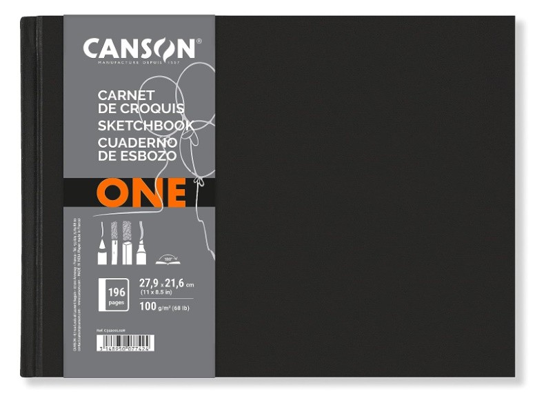 BLOC ONE CANSON 100g.28x21 100 hojas