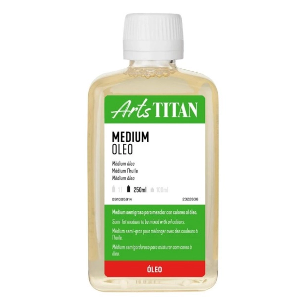 MEDIUM PARA OLEO TITAN 250 ml