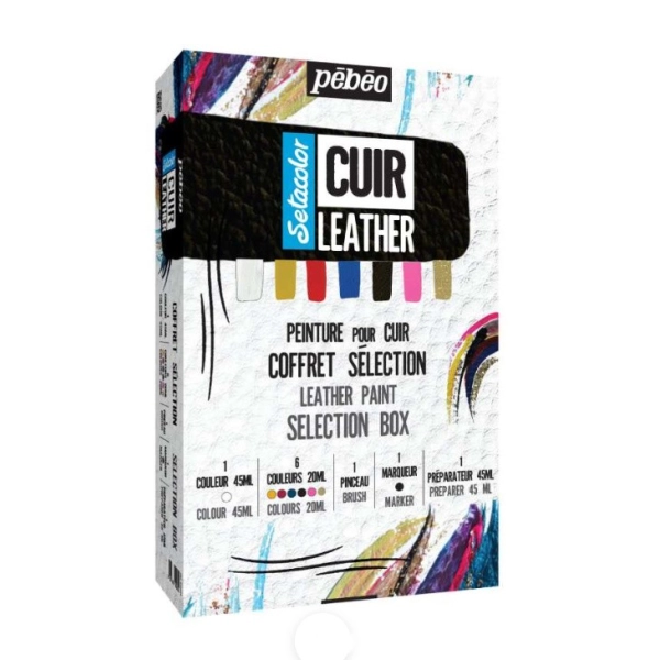 SET PEBEO CUERO