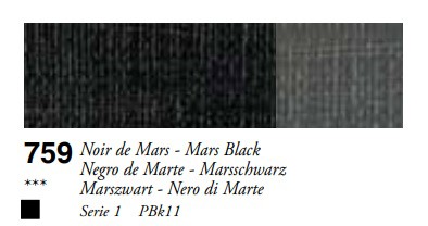 SENNELIER 38ml-NEGRO MARS