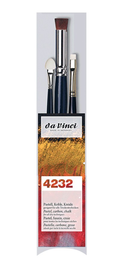 SET 3 PINCELES DA VINCI PARA DIFUMINAR