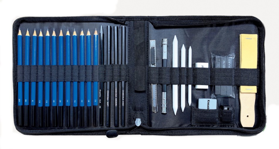 SET DE DIBUJO AUREUO 30 PIEZAS