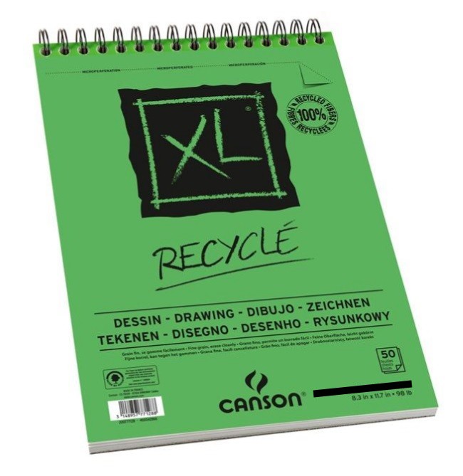 BLOC XL RECICLADO A3 160gr. 50 HOJAS