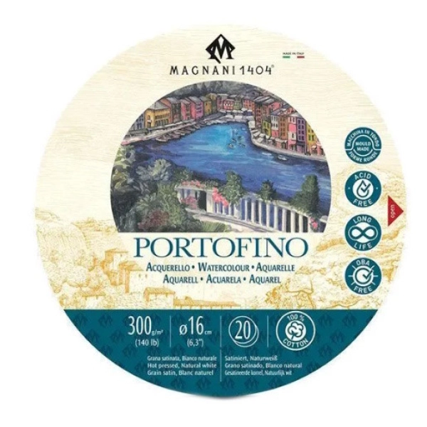 BLOC MAGNANI GRANO SATINADO 16Ø 20 HOJAS