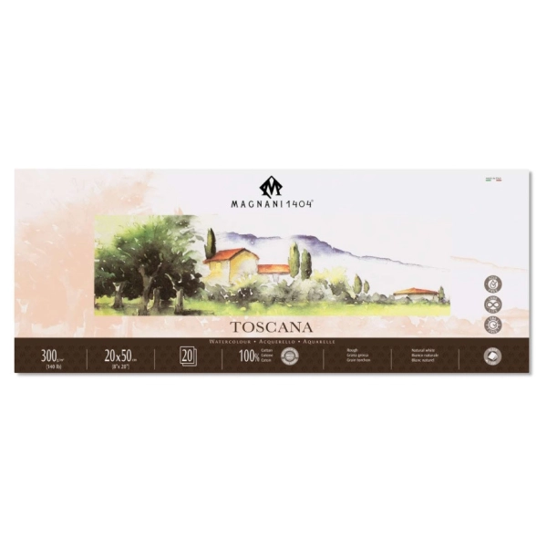 BLOC MAGNANI GRANO GRUESO 50x20 20 HOJAS