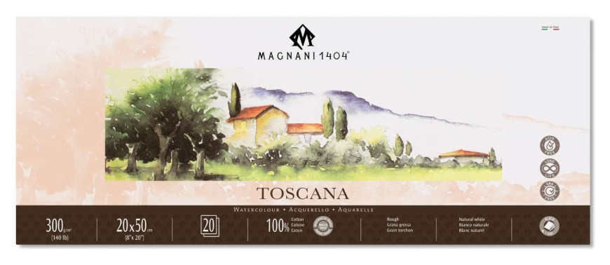 BLOC MAGNANI GRANO GRUESO 50x20 20 HOJAS