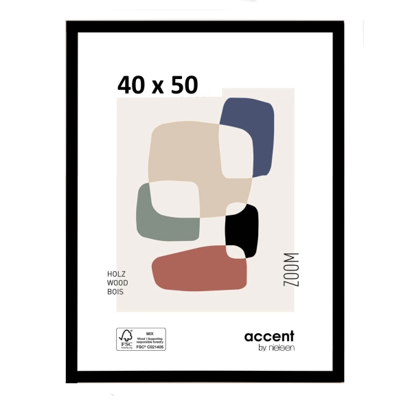 MARCO NEGRO ZOOM 40x50