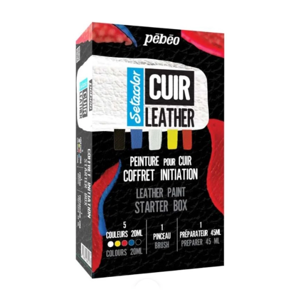 SET PEBEO CUERO 5 COLORES