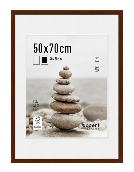 MARCO NOGAL APOLLON 50x70 (40x50)