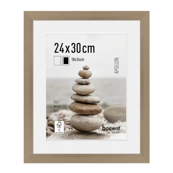 MARCO PLATA APOLLON 24x30 (18x24)