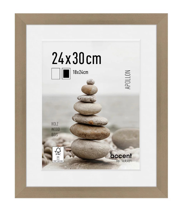 MARCO PLATA APOLLON 24x30 (18x24)
