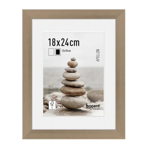 MARCO PLATA APOLLON 18x24 (10x15)